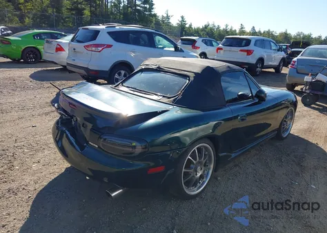 1999 Mazda Mx-5 Miata Leather Pkg/Popular Equipment Pkg/Sports Pkg/Touring Pkg из США, поврежденный, VIN JM1NB3532X0124964